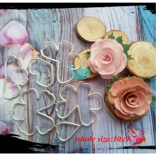 New flower dies Craft Metal Cutting Dies cut die Cute Scrapbooking Paper Card Craft Embossing Die Cuts2019