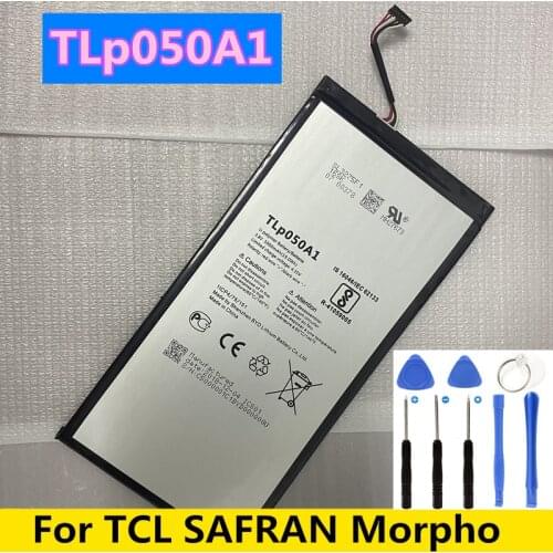 Original 5000mAh Battery For Alcatel TLp050A1 1ICP4/75/151 For TCL SAFRAN Morpho Tablet PC Batteries
