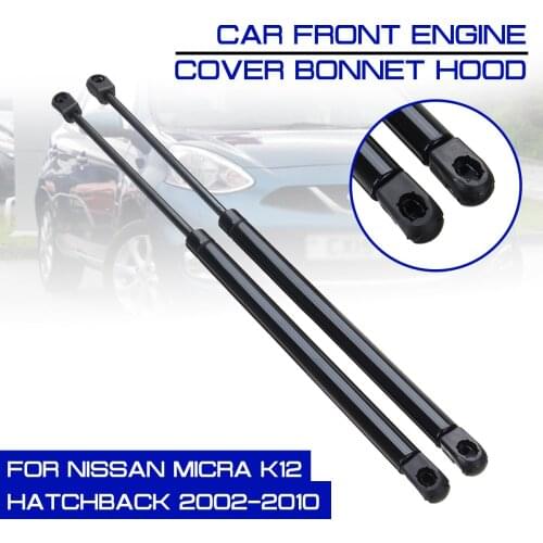Strut Bars Rear Trunk Tailgate Gas Spring Shock Lift Struts Support Rod Arm Bracket For Nissan Micra K12 Hatchback 2002-2010