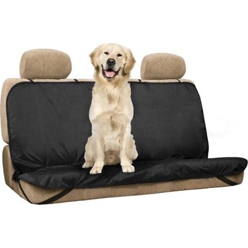 Tirol New Pet/Cat/Dog Seat Cover Waterproof Mat Car Back Seat Cover Bench Protector with Belts