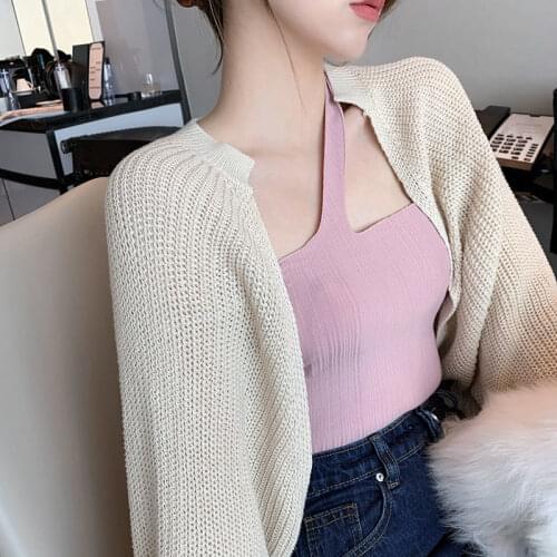 Woman Sweaters Pull Hiver Vintage Knitted Cardigan for Women Autumn and Winter Loose Top Coat Femme Chandails