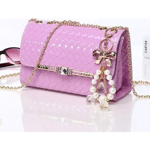 Luxury Mini small handbag women for phone purse female fashion Pendant chain shoulder messenger bag crossbody bag Cosmetic pouch