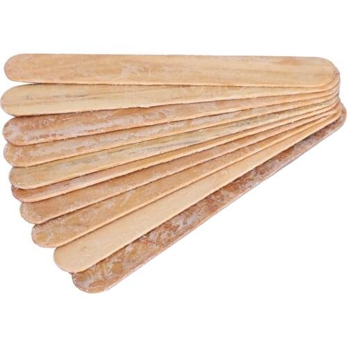 10PCS Beekeeping Pest Control Wood Strips Quick Effect Bee Wax-Moth Larva Treatment Tool