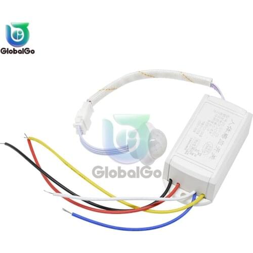 110V 220V Human Sensor Switch Automatic IR Infrared Light Lamp Control Switch Module Smart Home Diy Tool