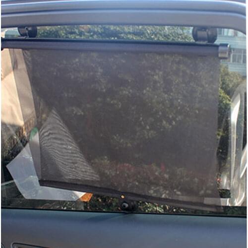 2Pcs 50 x 36cm Car Side Window Sun Shade Roller Blind Screen Protector Visors Block UV Rays Sun Glare Protection