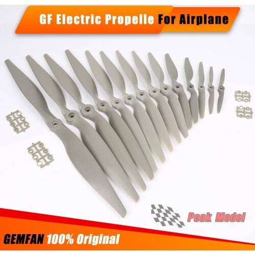 2pcs GEMFAN GF Electric Propelle 8040 8060 9045 1050 1070 9060 1260 1365 1470 Electric Propeller Prop Blades For RC Airplane