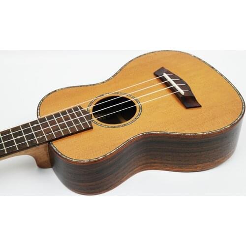 26" tenor Rosewood Red Pine Solid Wood ukulele 4 Strings Hawaii mini small ukelele guita travel acoustic guitar Uke