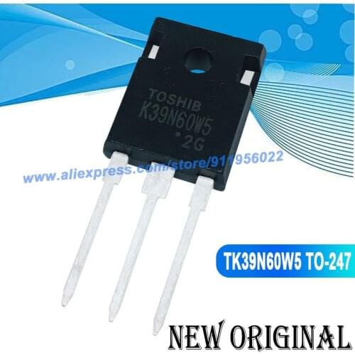 5piece) TK39N60W5 K39N60W5 600V 39A / FCH47N60F 47N60F 600V 47A / IXSH24N60AU1 IGBT 600V 48A / KDG120N01HD 1200V 20A TO-247