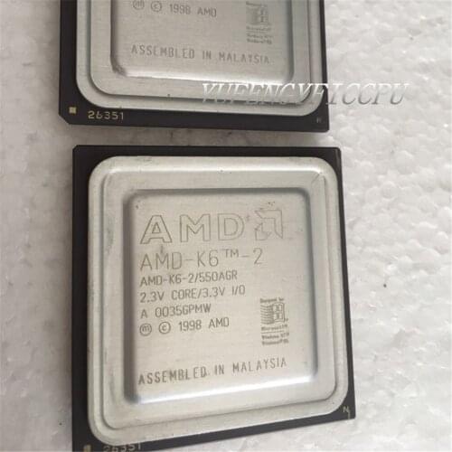 AMD-K6-2/550AGR Antique cpu collection testimony of history antique computer accessories
