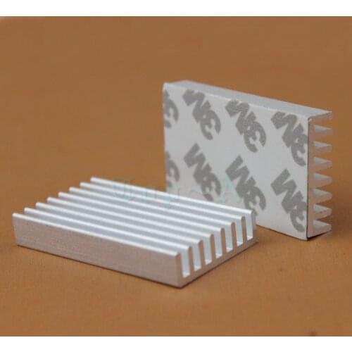 Gdstime 5pcs Aluminum 50mm x 28mm x 8mm Heatsink Heat Sink Electronic Computer Electrical CPU Cool RAM 50x28x8mm