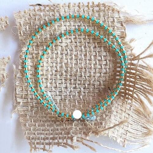 Fashion Dot Series Fine Bead Necklace Ohemia Style Women Short Collier Sieraden Stackable Men Jewelry Chocker Creative Design