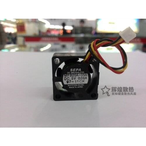 NEW SEPA 2010 5V 0.06A MFB20A-05A 2CM micro cooling fan
