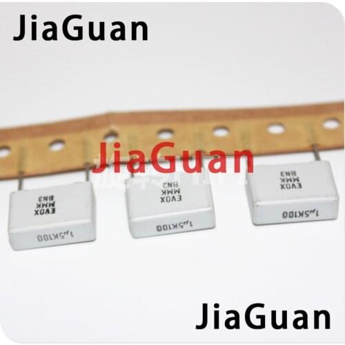 10PCS NEW EVOX MMK15 1.5UF 100V p15mm film capacitor MMK 155/100V audio 155 hot sale 1U5 1500NF