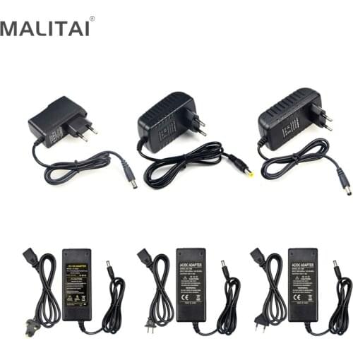 LED Driver AC 100V-240V to DC 12V 1A 2A 3A 5A 6A 8A Transformers Power Supply Adapter Converter Charger For LED Strip light