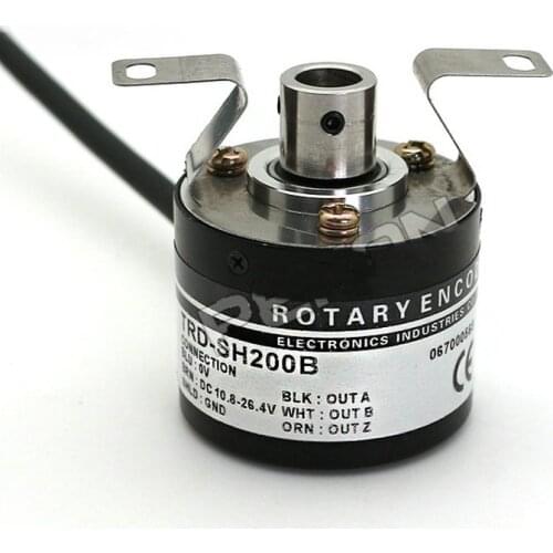 TRD-SH200B 300B 100 360 500 600 1000 1024 P/R pulse hollow shaft incremental encoder