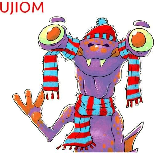 UJIOM Cartoon Hookfins Holiday Wall Stickers Child Sticker Room Japanese Decorations Wallpaper Waterproof Home Decor Art Decals