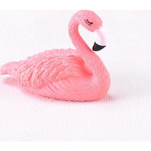 Easter good luck mini Flamingo bird decoration for home accessories miniature fairy house garden miniatures animals home birds