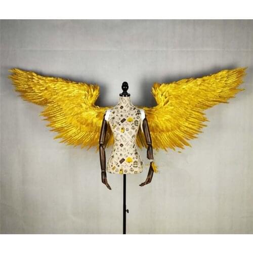 High quality Black Devil angel wings Cosplay costume props Adult large catwalk wings role playing Costume cosplay show