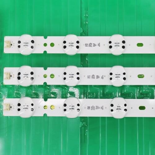 3pcs LED Backlight 8leds for LG 50UK6520PSA 50UK6520 50UK6510PSF 50UK6510 50UK6500 50UK6470PLC HC500DQN-VCUR/L 50UK63/65_INX