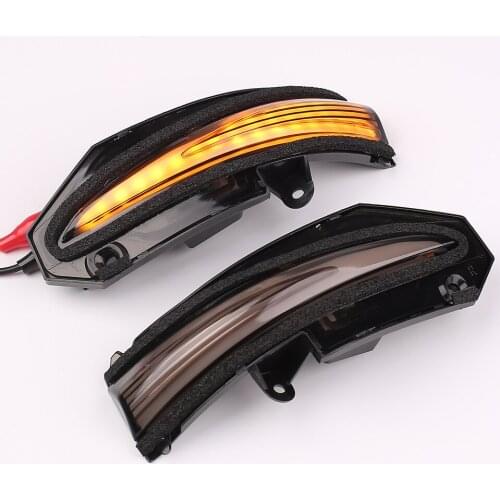 Car Dynamic Turn Signal LED Side Mirror Indicator Blinker For Toyota RAV4 2013-2018 / Toyota Highlander 4Runner 2014-2019