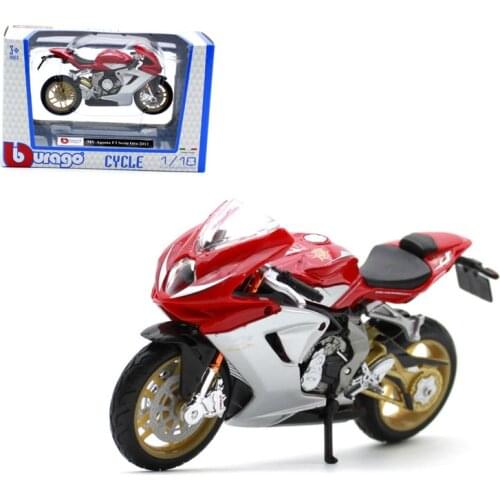 Bburago Genuine 1:18 Ducati V4S Xdiavel S BMW Latte KTM Model Cars Toys Simulation Alloy Motorcycle With Box Toys For Children