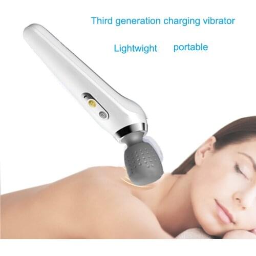 Wireless Mini Smart Massage Stick Roll Massage USB Rechargeable Body Massager Cordless Fitness Equipment Relieve Muscle