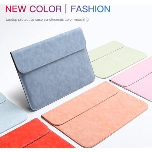 Laptop Case Sleeve Bag For Macbook Air 13 case M1 A2337 A2338 Pro 13.3 16 XiaoMi Lenovo 15.6 Cover Huawei Matebook 14 15 Shell