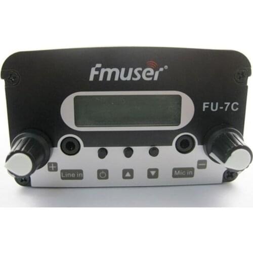 CZH FU-7C 7W Broadcast Audio FM Transmitter FM Radio with wireless for Church