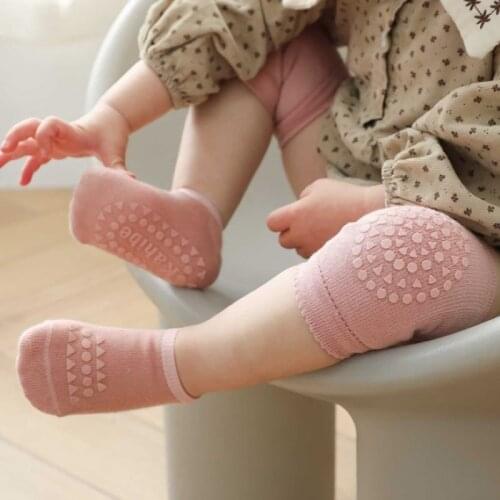 Kids Non Slip Crawling Elbow Infants Toddlers Baby Accessories Knee Pads Protector Safety Kneepad Leg Warmer Girls Boys socks