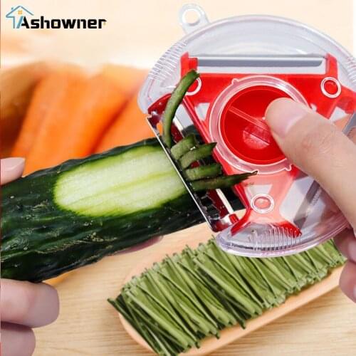 Magic Trio Peeler Set Slicer Stainless Steel Peeler Shredder Julienne Cutter Multi Peel Blade Zesters Grater Kitchen Tool