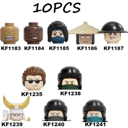 KF6094 KF6102 Mortal Kombat Building Blocks Kitana Goro Johnny Cage Shao Kahn Scorpion Scorpion Models Toys Gifts For Children