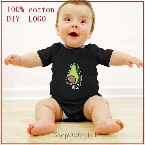 Summer Newborn Cotton Jumpsuit My Funny avocado butt scratching ass gift ideaInfant Bodysuit Baby Boy Girl Costumes Pajamas