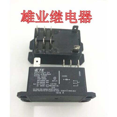 New Tyco te relay t92p11d24-24 24 VDC t92p11d24-24 genuine 8-pin stock