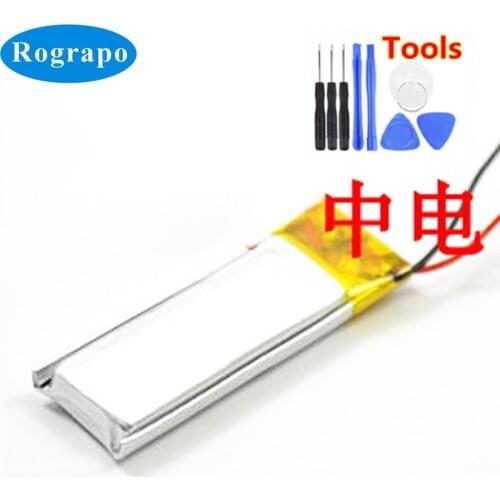 New 3.7V Li-Ploymer Replacement Battery For Sennheiser cx6.0 cx Sport Accumulator Batterie 2-wire +tools