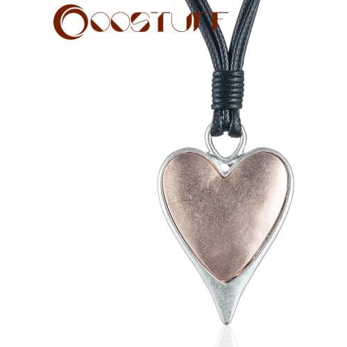 LOVE Chokers Necklace with Heart Pendants Fashion Black Statement Necklaces Women Vintage Jewelry collares mujer kolye bijoux