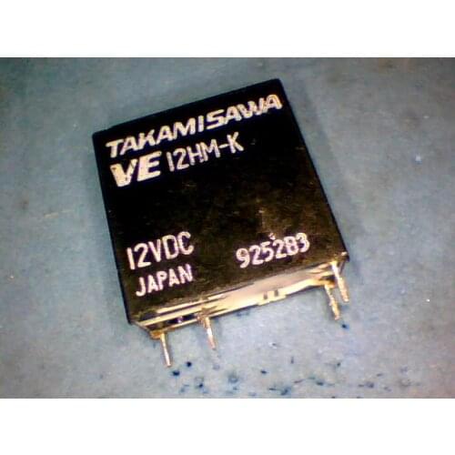 Relais VE12HM-K 12VDC 4PINS VE24H5-K 24VDC 5PINS
