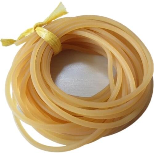 Diameter 2/3/4/5mm solid elastic rubber line rubber line for fishing traditional level round elastic rope tied line fish