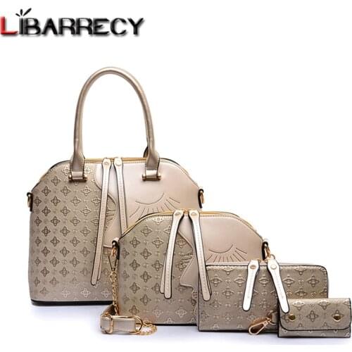 Luxury Designer New Womens Composite Bag High Quality PU Leather Ladies Handbag Fashion Casual Women Shoulder Messenger Bags