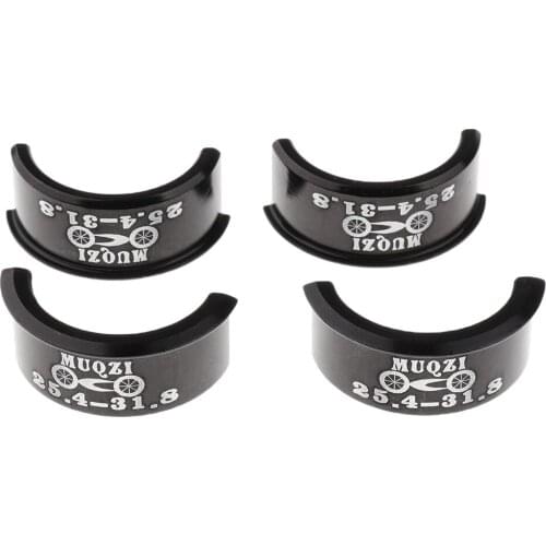 Aluminum Alloy Road Bike Handlebar Shim / Reducer 31.8 Mm To 25.4