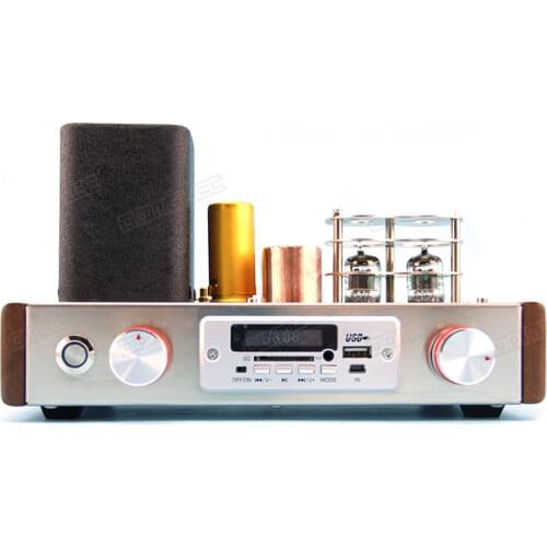 With Bluetooth 5.0, pure class A 6H3N-E tube vacuum tube pre-amplifier, classic HiFi fever line front, magnification: 5 times