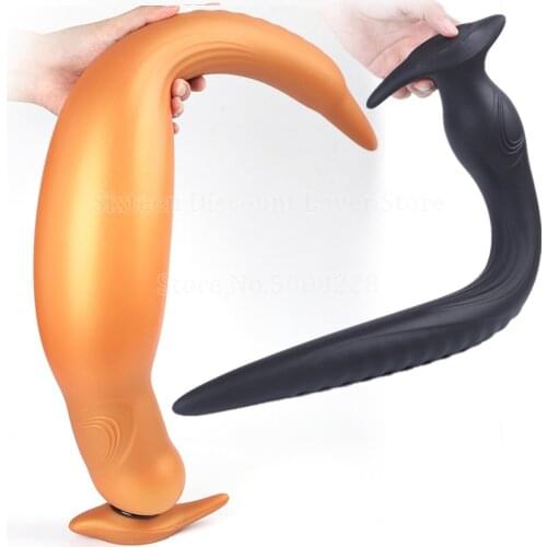 Super Long Anal Plug Huge Butt Plug BDSM Product Inflatable Plugs Anal Vagina Dilator Adult Erotic Sex Toy For Men Women Couples