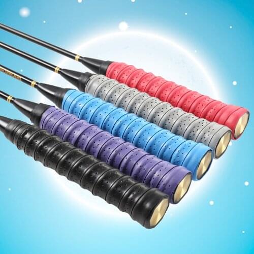 10pcs Tennis Badminton Racket Grip Tape Anti Racket Grip Wrap Overgrip Tape for Sports Fishing Pole Jump Rope (Assorte