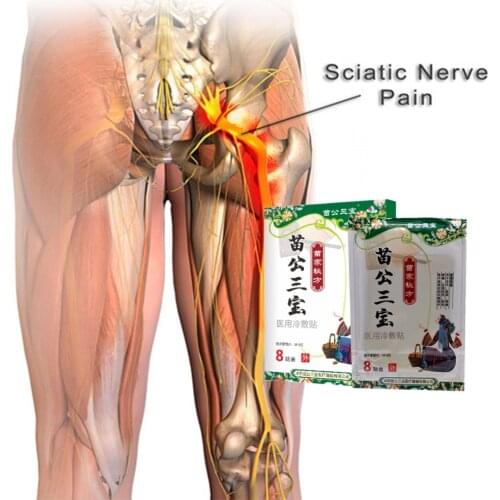 5 Minutes Get Effect Monkshood Essential Oil Back Body Sore Herbal Plaster Femoral Head Osteonecrosis Pain Relief Plaster 40Pcs