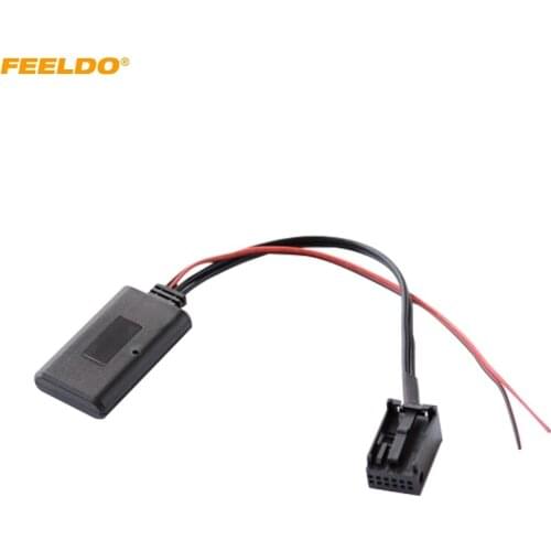 FEELDO Car Aux-in Wireless Bluetooth Adapter Module Audio Receiver for Porsche CDR30/31/PCM CD/DVD Host AUX Cable #HQ3338