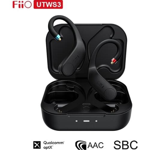 FiiO UTWS3 HiFi True TWS Wireless Earphone Bluetooth Receiver TPA6140A2 Amplifier AMP AptX MMCX/0.78mm Earphone Connector