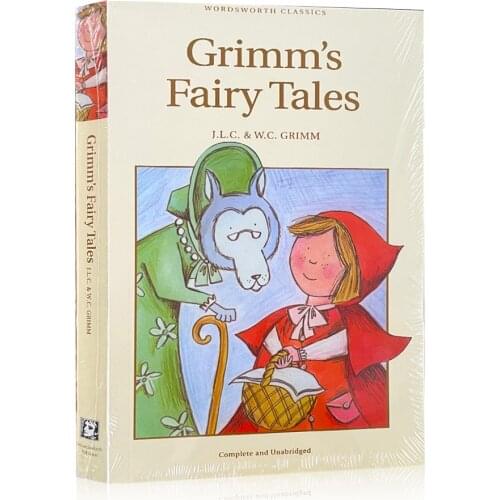 Grimms Fairy Tales In English Classic Story Book for Kids Children Bedtime Reading Books for Middle School Students
