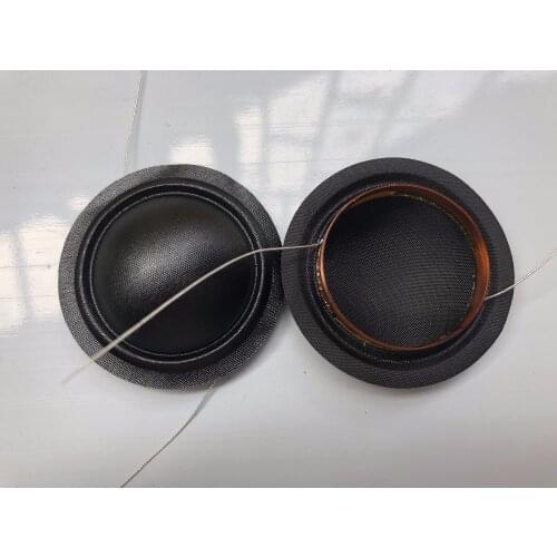 2 pieces ID: 25.5mm 1" silk dome diaphragm 4 ohm Tweeters speaker voice coil -100% new
