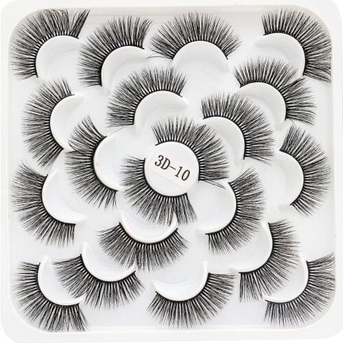 MEIANNA Individual Natural-Looking Lashes Wispy Fluffy Sexy Enhancement Lifting Eyelashes Makeup Eyelash