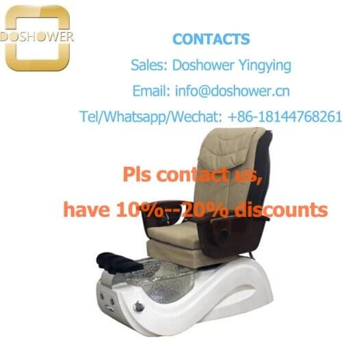 Doshower DS-W3 massage spa pedicure chair on sale of spa equipment beauty chair
