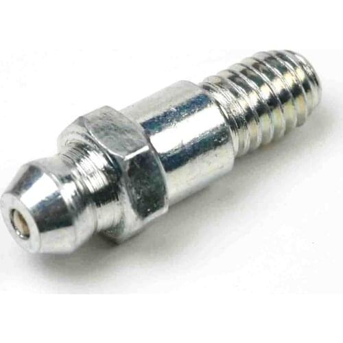 M6 Metric Pitch 1.0mm Male Lengthen Straight iron Grease Zerk Nipple Fitting For Grease Gun